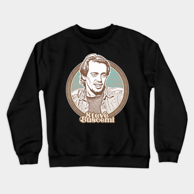 Steve Buscemi // Retro Style Fan Art Design Crewneck Sweatshirt by DankFutura